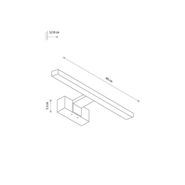 NOWODVORSKI 10665 CEZANNE LED S kinkiet