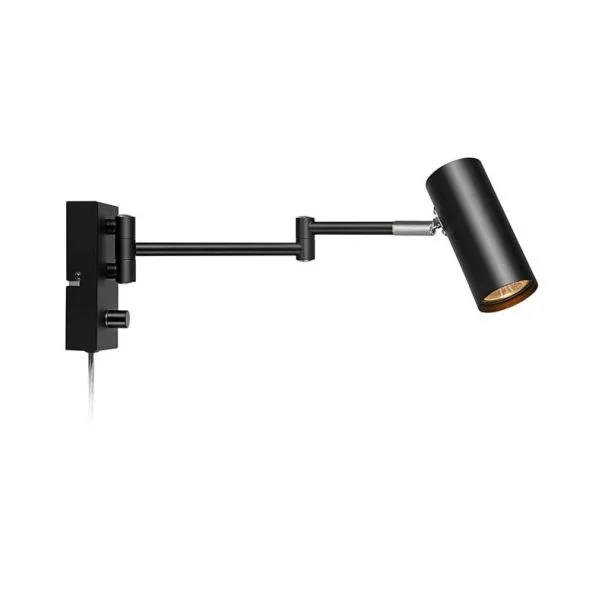 MARKSLOJD 107539 TORINO lampa ścienna 1L Black