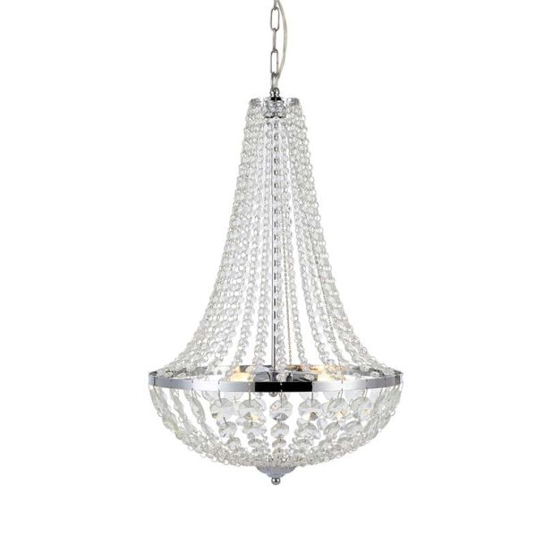 MARKSLOJD 107551 GRÄNSÖ żyrandol 3L Chrome/MC IP44