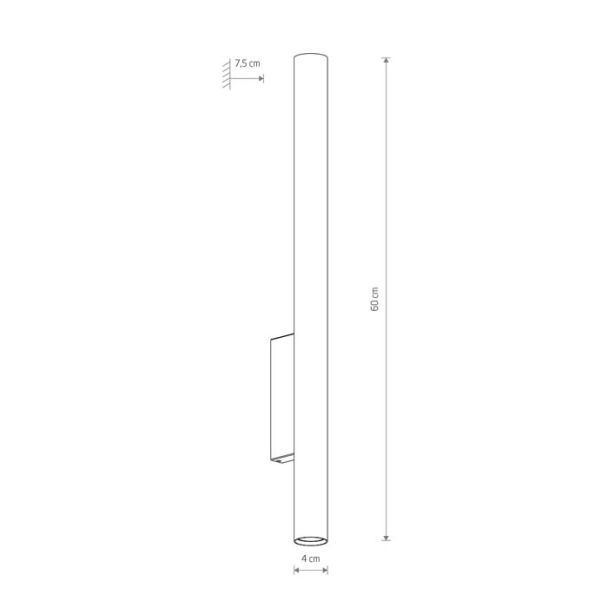 NOWODVORSKI 10758 FOURTY WALL XL kinkiet