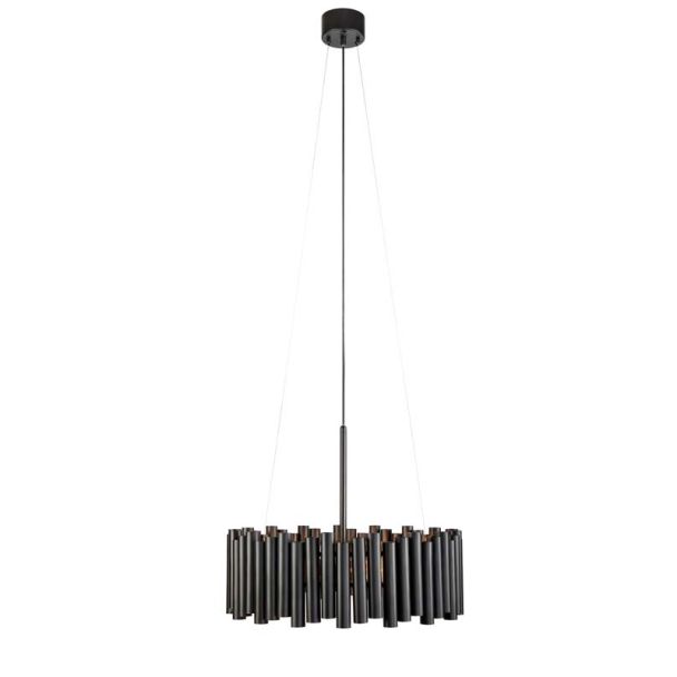 MARKSLOJD 107925 LEVEL lampa wisząca 3L Czarna