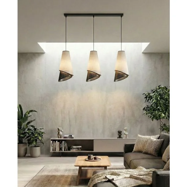 EMIBIG 1619/3 MODA 3 BL GRAY LAMPA WISZĄCA