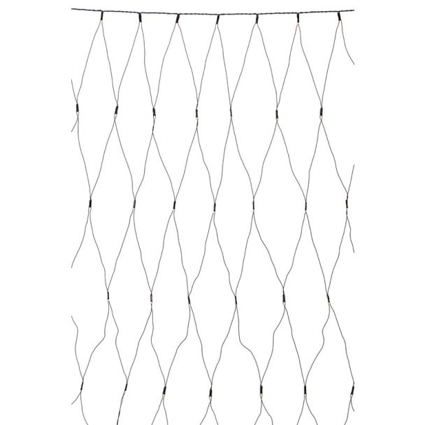 MARKSLOJD 108178 GARDEN 24 LIGHT NET 2*2M 160L BLACK