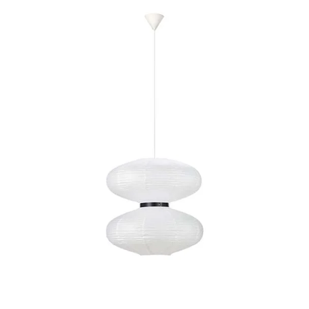 MARKSLOJD 108215 DUAL lampa wisząca 2L White/Black