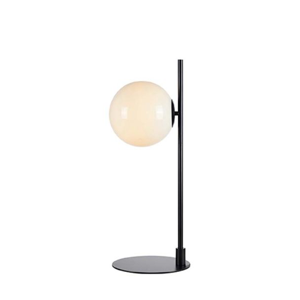 MARKSLOJD 108271 DIONE lampa stołowa 1L Black/White