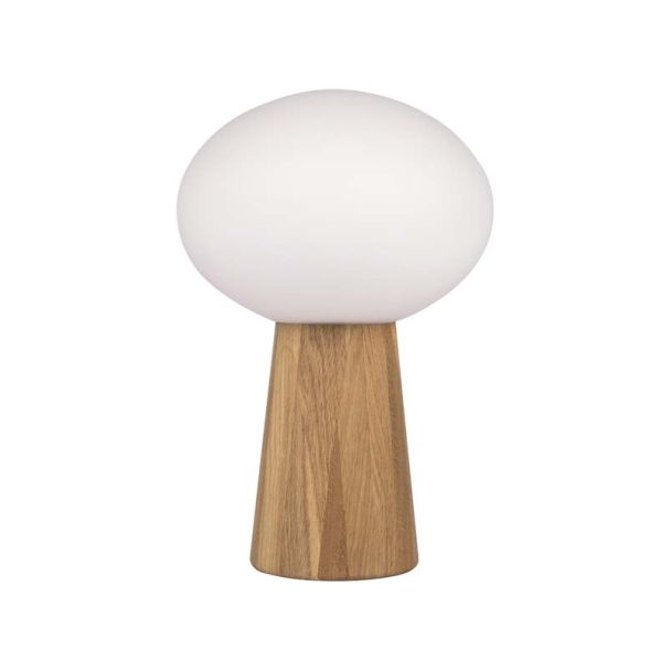MARKSLOJD 108409 PATER lampa stołowa 1L Oak/White