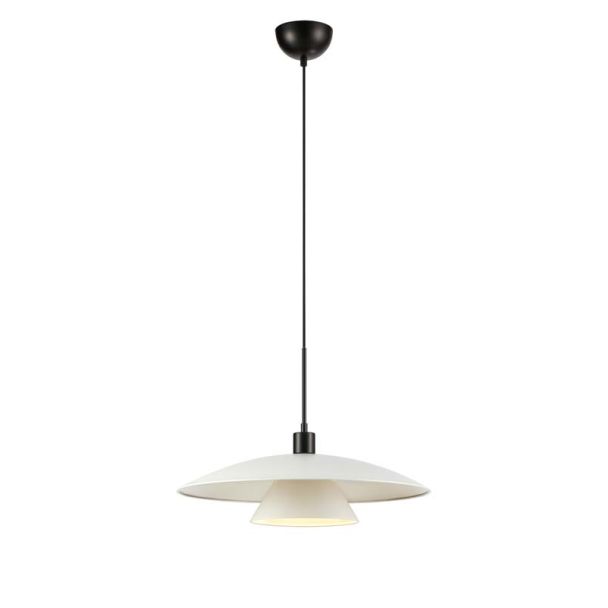 MARKSLOJD 108430 MILLINGE lampa wisząca 1L Matt White/Black