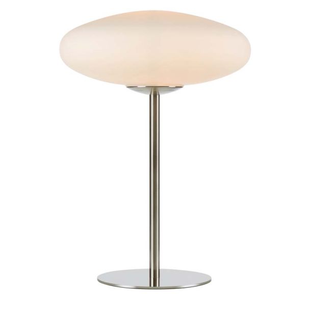 MARKSLOJD 108439 LOCUS lampa stołowa 1L White/Steel