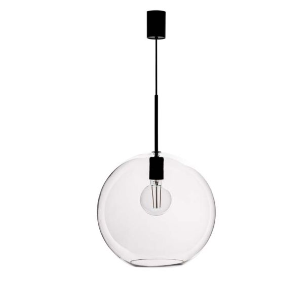 MARKSLOJD 108507 PATERA lampa wisząca 1L Clear 35cm