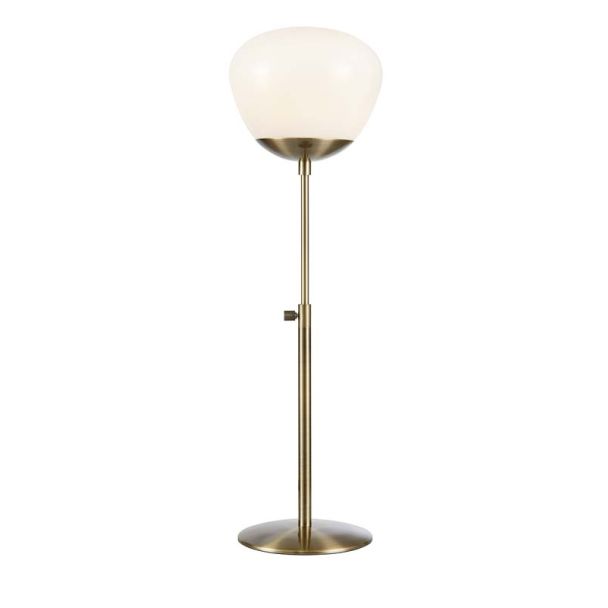 MARKSLOJD 108546 RISE lampa stołowa 1L Antique/White Small