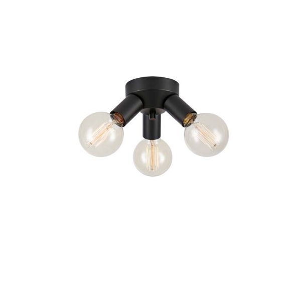 MARKSLOJD 108549 MAZZO lampa sufitowa 3L Black