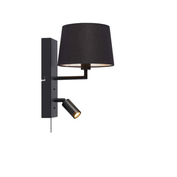 MARKSLOJD 108595 COMO lampa ścienna 2L Black