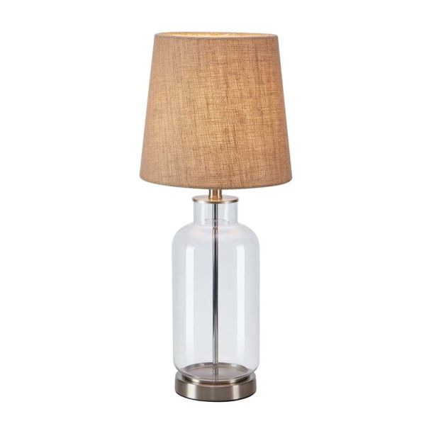 MARKSLOJD 108694 COSTERO lampa stołowa 1L 61,5cm Transparent/Natural