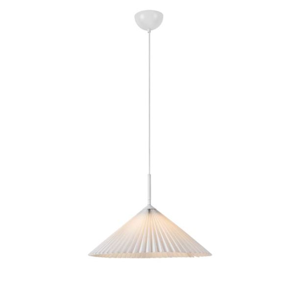 MARKSLOJD 108711 PLISADO lampa wisząca 1L 50cm White