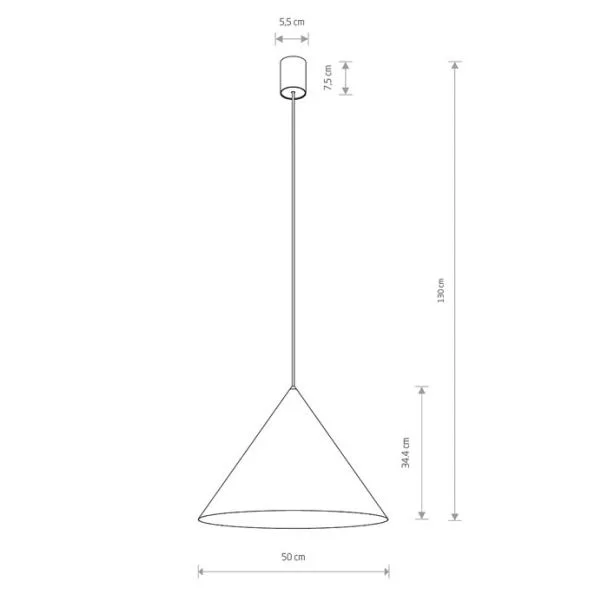NOWODVORSKI 10872 ZENITH L lampa wisząca