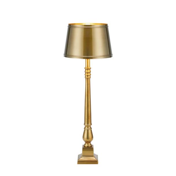 MARKSLOJD 108774 METALLO lampa stołowa 1L Antique Brass
