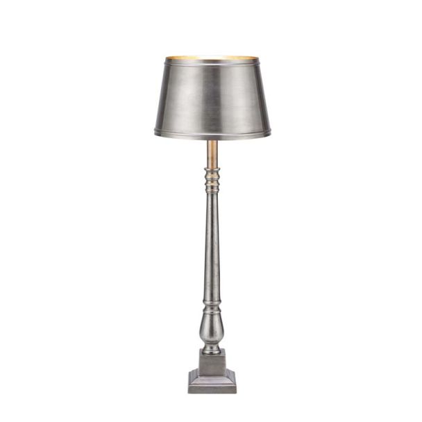 MARKSLOJD 108775 METALLO lampa stołowa 1L Antique Silver