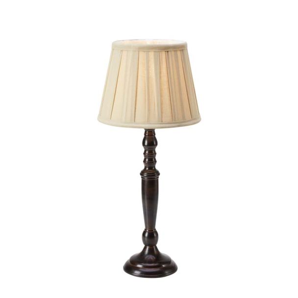 MARKSLOJD 108776 CHOCOLAT lampa stołowa 1L 46cm Beige/Dark Brown