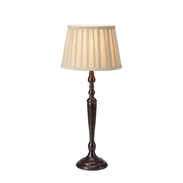 MARKSLOJD 108777 CHOCOLAT lampa stołowa 1L 60cm Beige/Dark Brown