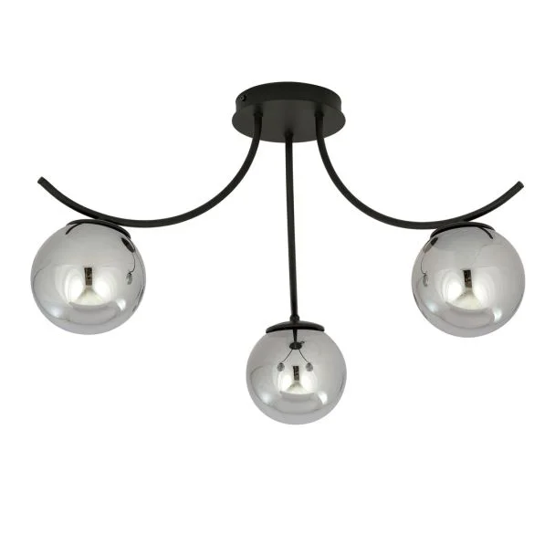 EMIBIG 1110/3 LAMPA SUFITOWA BOSTON 3 BLACK/GRAFIT