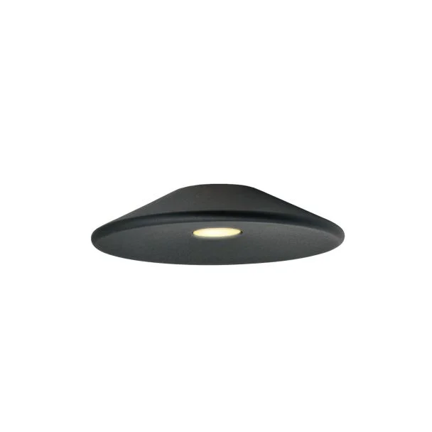 AZZARDO AZ3087 TENTOR DISC BLACK DECORATIVE SHADE BLACK