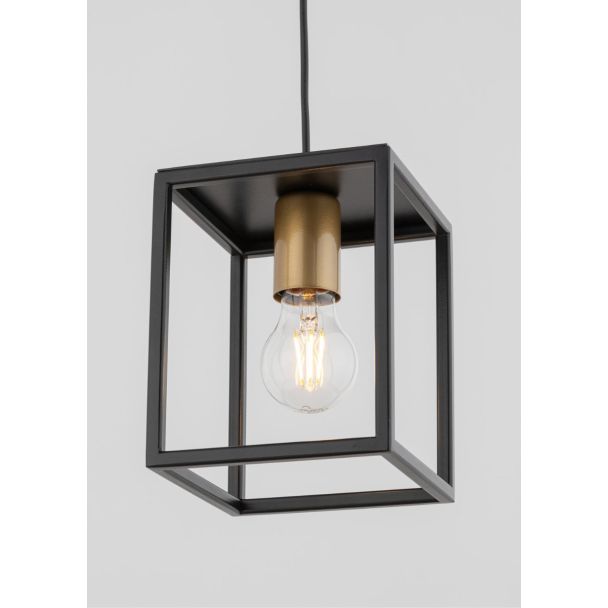SIGMA 32353 VIGO 1 czarny złoty lampa wisząca