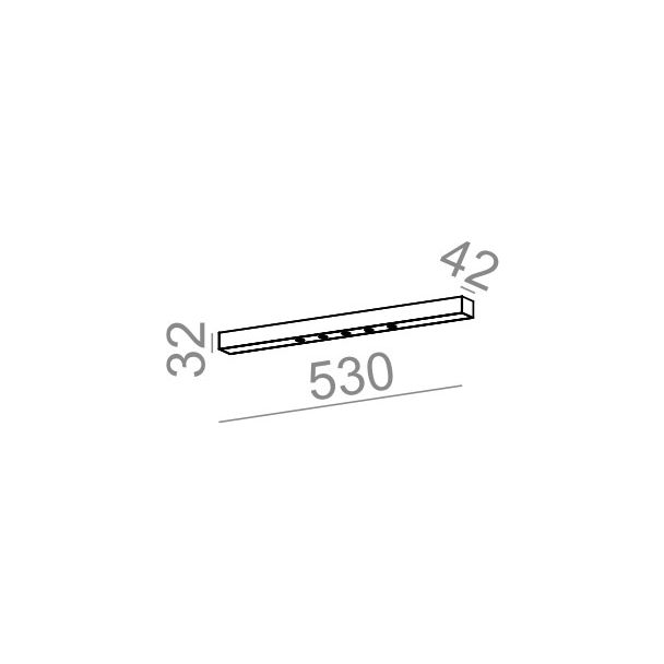 AQFORM 40258 LENS LINE natynkowy