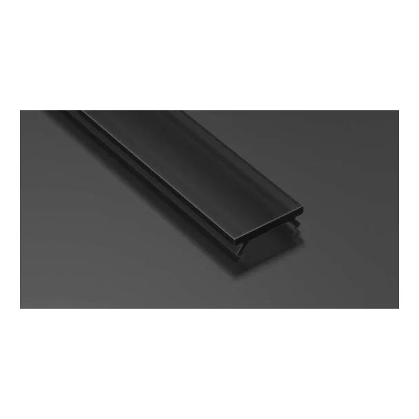 LED LABS 11-2027-20 Klosz do profilu LED LUMINES SLIM PMMA czarny 2,02 m