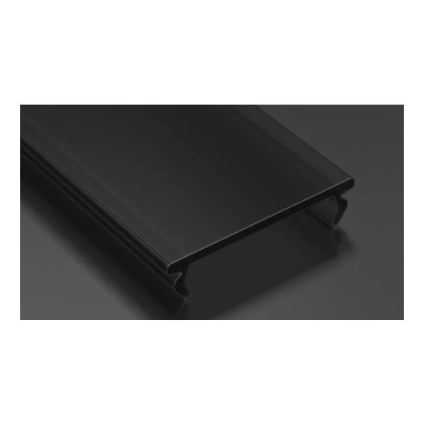 LED LABS 11-2077-10 Klosz do profilu LED LUMINES DOUBLE PMMA czarny 1 m