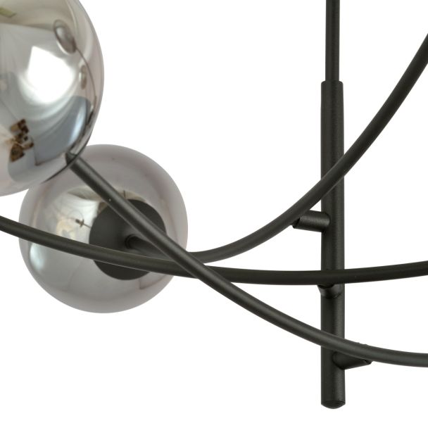 EMIBIG 1100/4 LAMPA SUFITOWA HUNTER 4 BLACK/GRAFIT