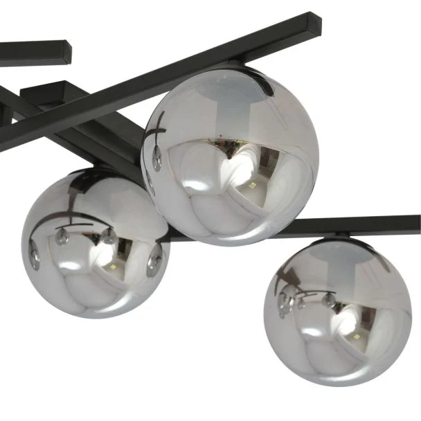 EMIBIG 1104/4 LAMPA SUFITOWA SMART 4 BLACK/GRAFIT