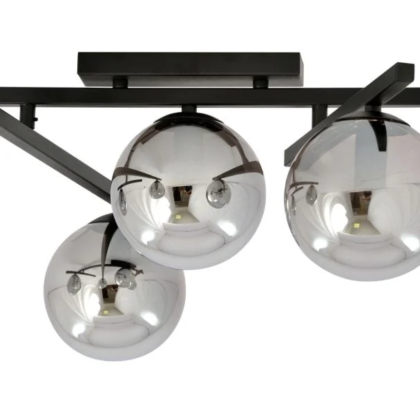 EMIBIG 1104/4 LAMPA SUFITOWA SMART 4 BLACK/GRAFIT