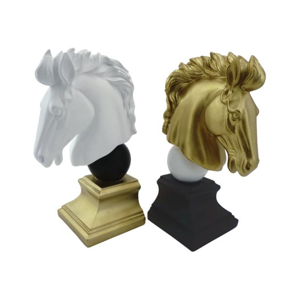 Artehome 200Q303014 Figurka/podpórka do książek Two Horses Book End