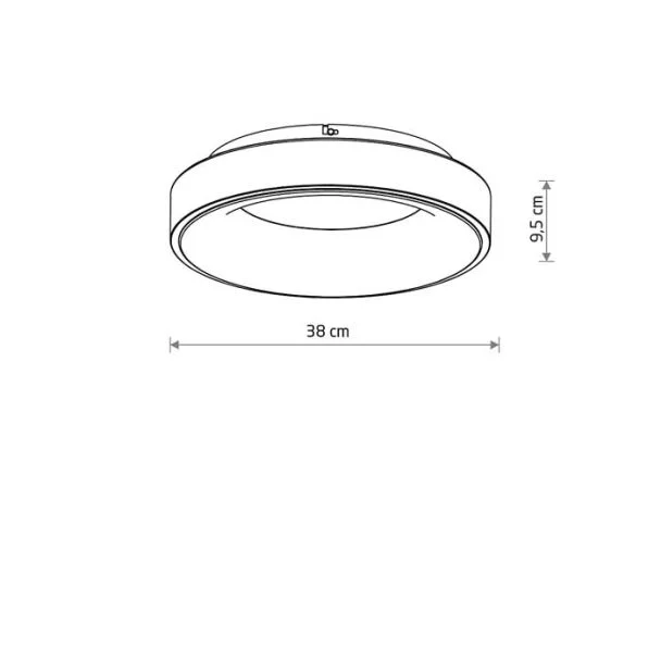 NOWODVORSKI 11203 NIKKI ROUND LED plafon