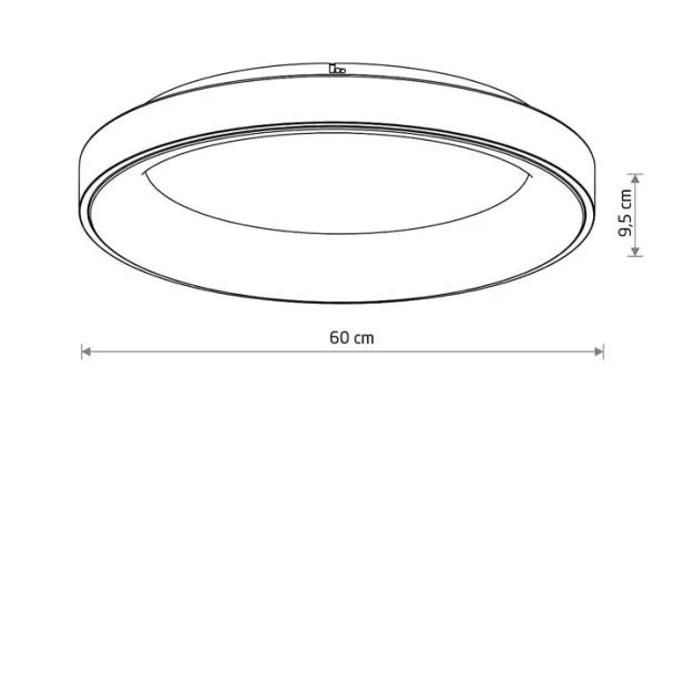 NOWODVORSKI 11212 NIKKI ROUND LED plafon