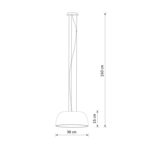 NOWODVORSKI 11226 SATELLITE S lampa wisząca