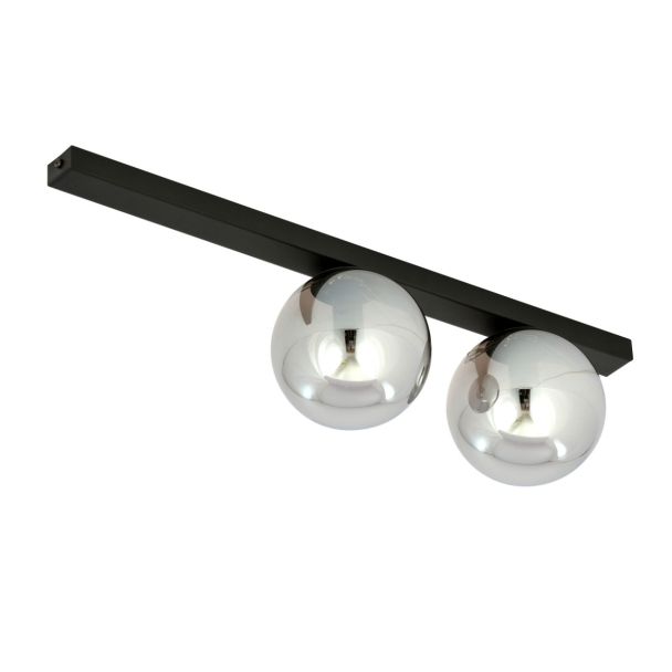 EMIBIG 1122/2 LAMPA SUFITOWA FIT 2 BLACK/GRAFIT