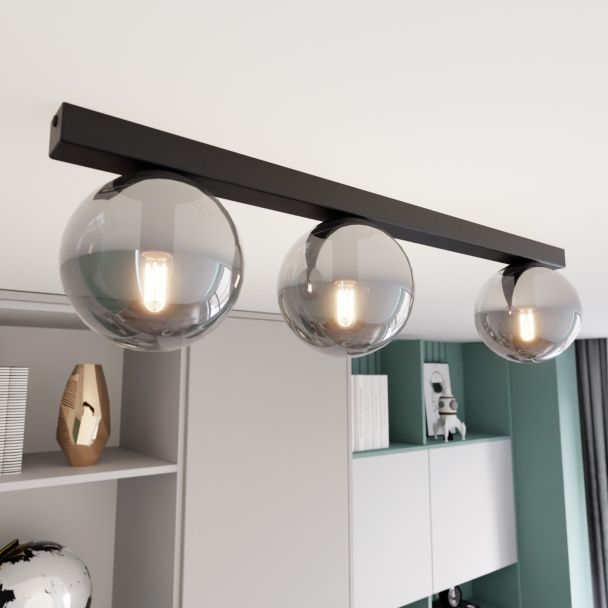 EMIBIG 1122/3 LAMPA SUFITOWA FIT 3 BLACK/GRAFIT