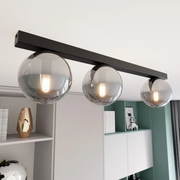 EMIBIG 1122/3 LAMPA SUFITOWA FIT 3 BLACK/GRAFIT