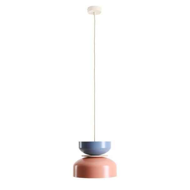 ALDEX 1132G11_16_J LAMPA WISZĄCA TULA LIGHT CORAL + DUSTY BLUE (30 + 22)