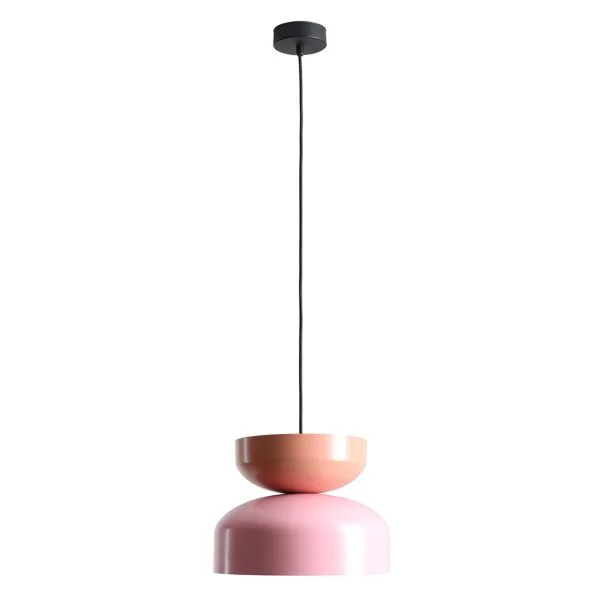ALDEX 1132G18_11_C LAMPA WISZĄCA TULA DARK BABY PINK + CORAL (30 + 22)