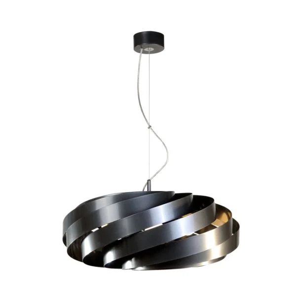 ZUMALINE 1136 LAMPA WISZĄCA VENTO 60 CM ANTRACYT