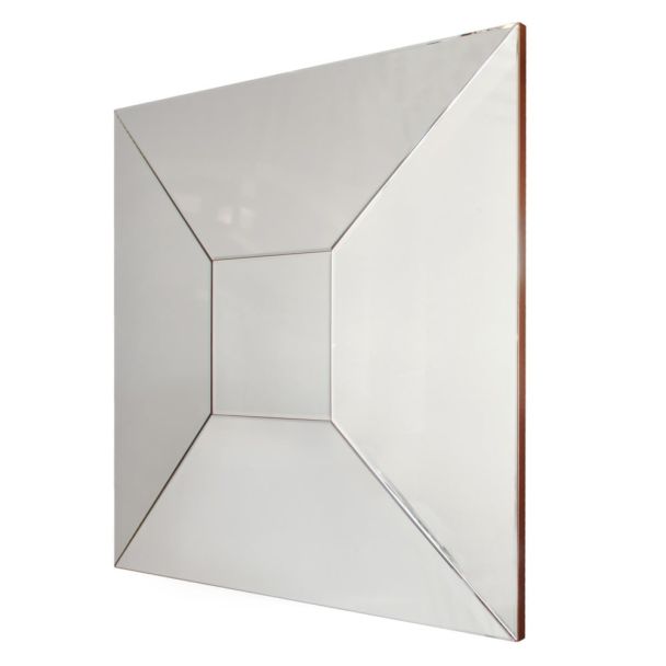 Artehome KFH1112 Lustro kwadratowe nowoczesne dekoracyjne Alcamo 100 cm