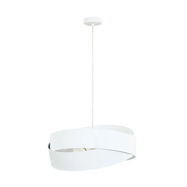 ZUMALINE 1141 LAMPA WISZĄCA TORNADO 50 CM BIAŁA/WHITE