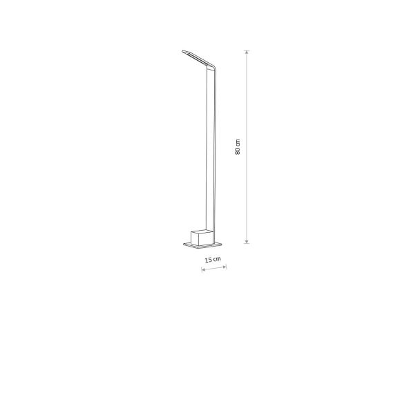 NOWODVORSKI 11540 SLIM LED lampa zewnętrzna stojąca
