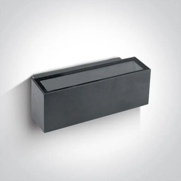 ONE LIGHT 67374A/AN/W Kalentzi kinkiet antracyt LED 3000K 2x6W IP54