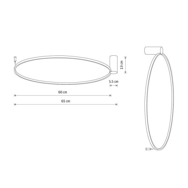 NOWODVORSKI 11603 CIRCOLO LED M lampa sufitowa