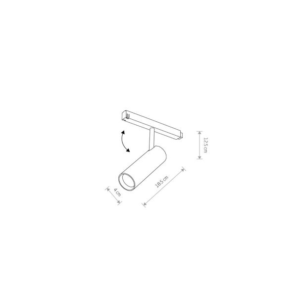 NOWODVORSKI 11644 LVM SPOT LED 9W