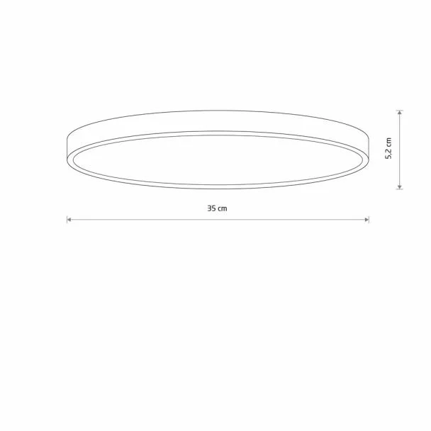 NOWODVORSKI 11762 DENIA LED M SENSOR plafon