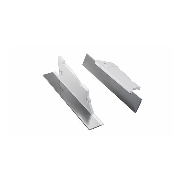 LED LABS 12-0561-10 Zaślepka ALU do profilu LED LUMINES PERO biała z otworem prawa